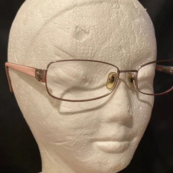 VERSACE GLASSES 🤓 light pink sides rose pink metal frame only made in Italy
